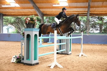 Alana Hood secures top spot in the NAF Five Star Silver League Semi Final at South View Equestrian